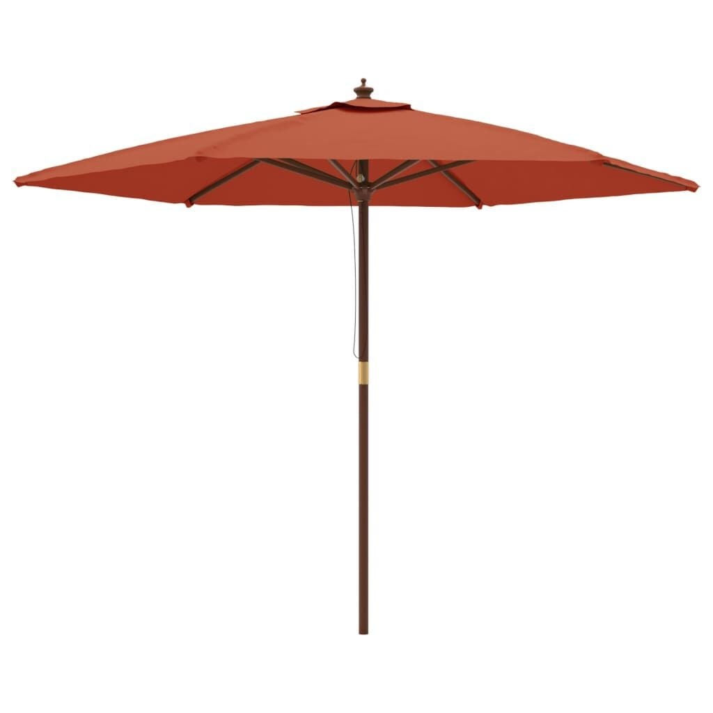 VidaXL Parasol Terracottakleur 299x240 cm - 35% Korting