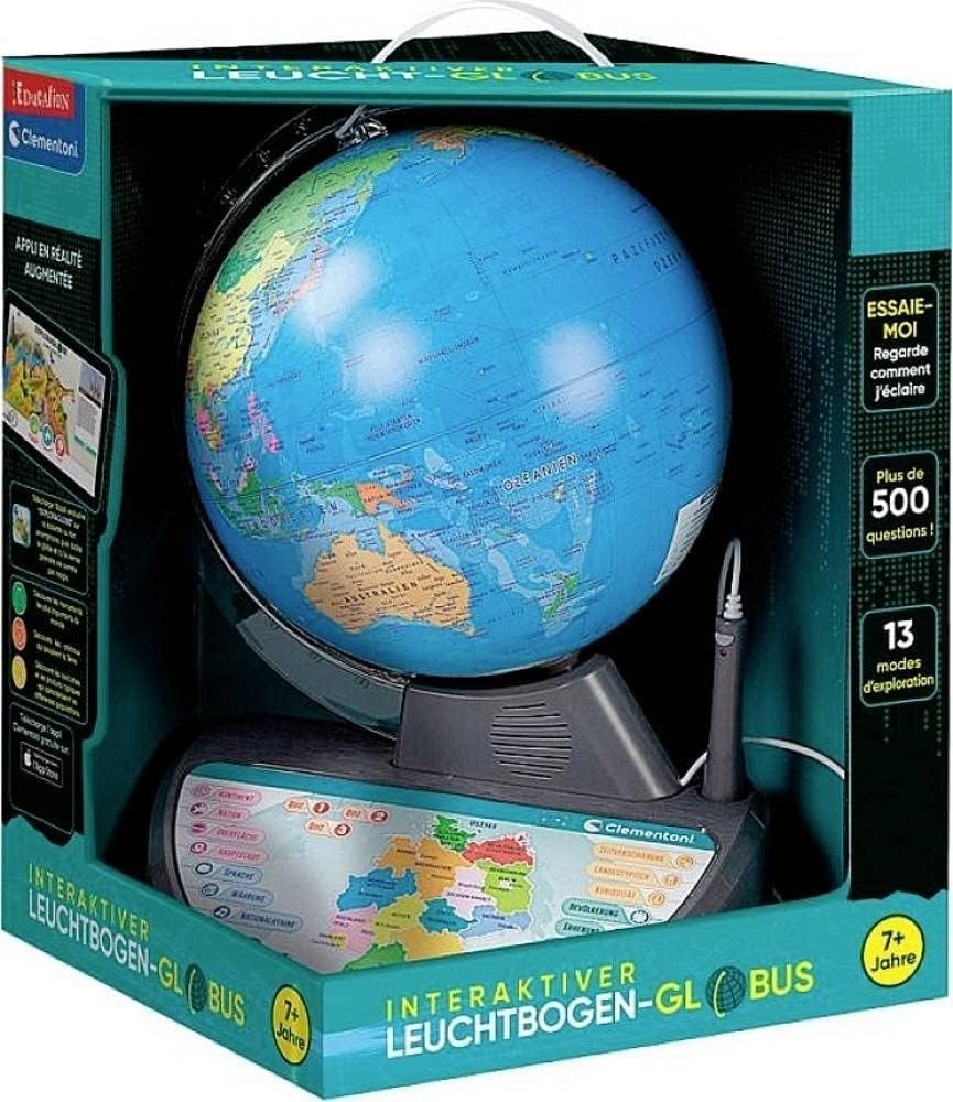 Interactieve Wereldbol Clementoni - Leerzaam en Lichtgevend met AR