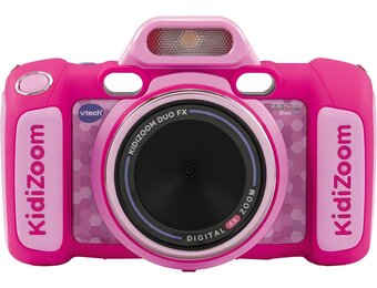 VTech KidiZoom Duo FX Kindercamera - Roze | 29% Korting