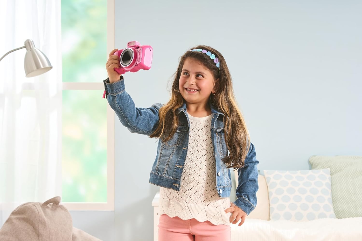 VTech KidiZoom Duo FX Kindercamera - Roze | 29% Korting