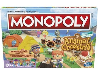 Monopoly Animal Crossing: 53% Korting voor Kinderen vanaf 8 jaar (Frans)