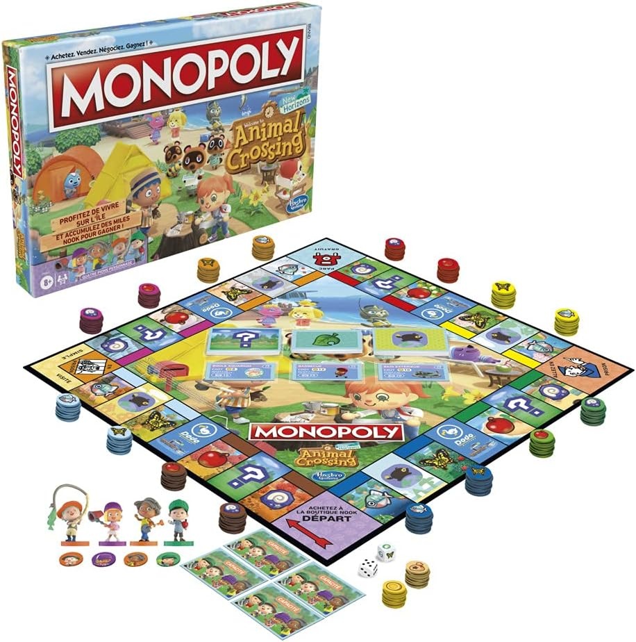 Monopoly Animal Crossing: 53% Korting voor Kinderen vanaf 8 jaar (Frans)