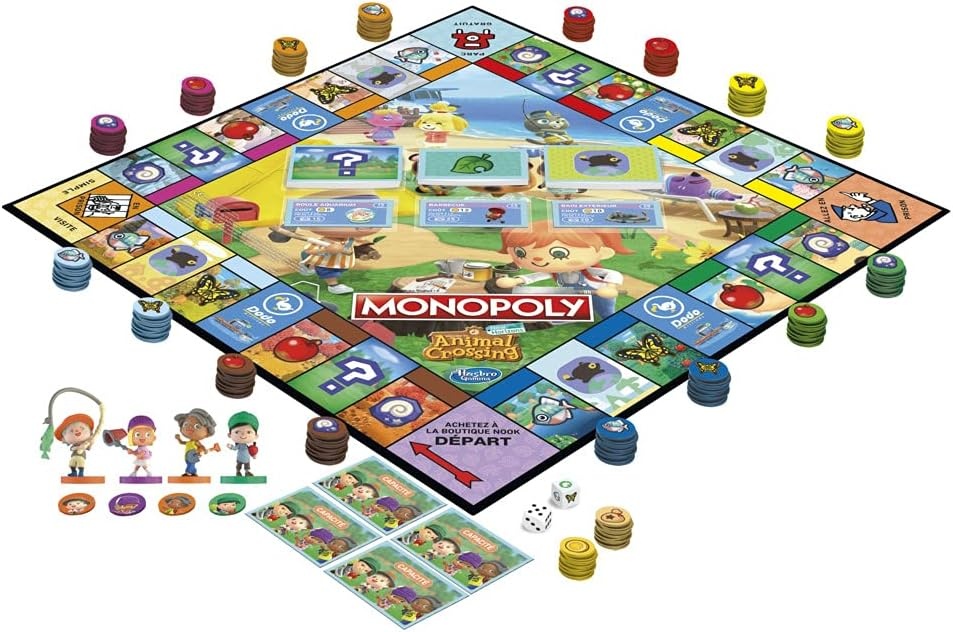 Monopoly Animal Crossing: 53% Korting voor Kinderen vanaf 8 jaar (Frans)