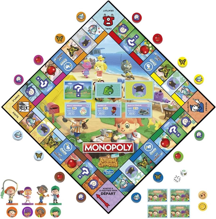 Monopoly Animal Crossing: 53% Korting voor Kinderen vanaf 8 jaar (Frans)