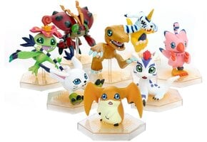 Digimon Adventure Actiefiguren Set van 8 | 5 cm | 66% Korting