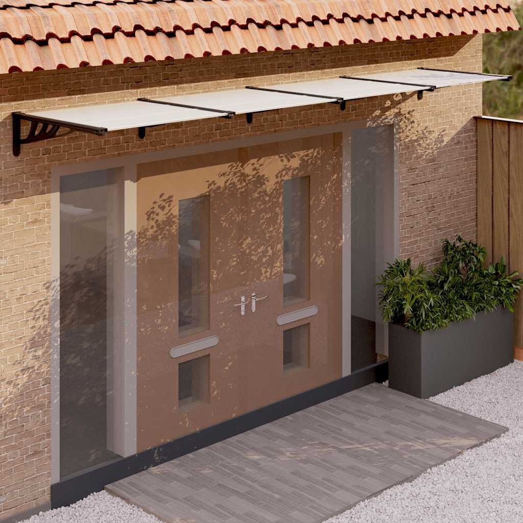 VidaXL Deurluifel 396x90cm Polycarbonaat - Nu 35% Korting!