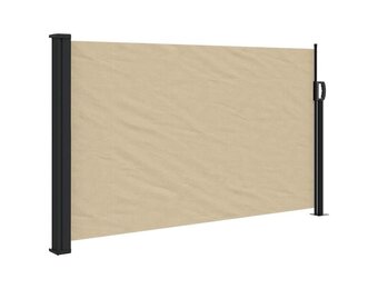 Uittrekbaar Windscherm 120x500 cm Beige - 34% Korting