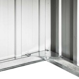 Overkapping Robotmaaier 92x97x63 cm Staal Bruin (34% Korting)