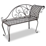 vidaXL Chaise longue 128 cm Antiekbruin - 34% Korting!