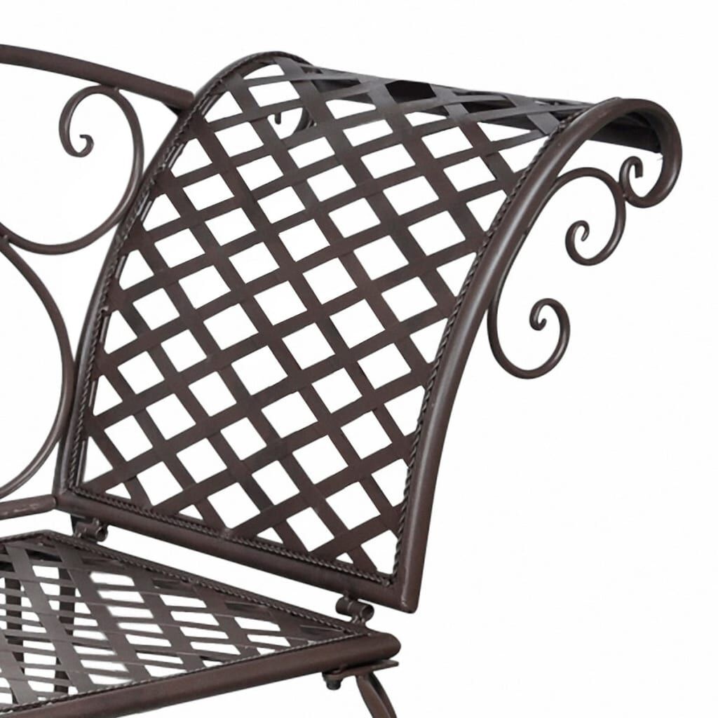 vidaXL Chaise longue 128 cm Antiekbruin - 34% Korting!