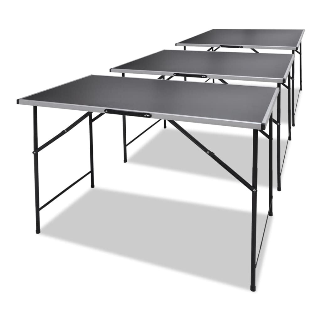 3 Inklapbare Behangtafels - vidaXL - 34% Korting