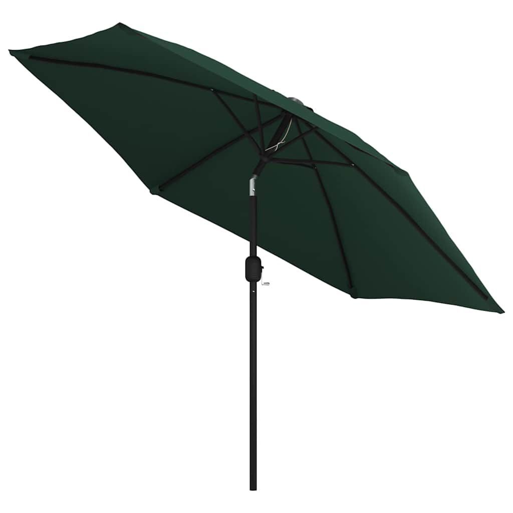 Parasol Groen 3m Stalen Paal - 34% Korting