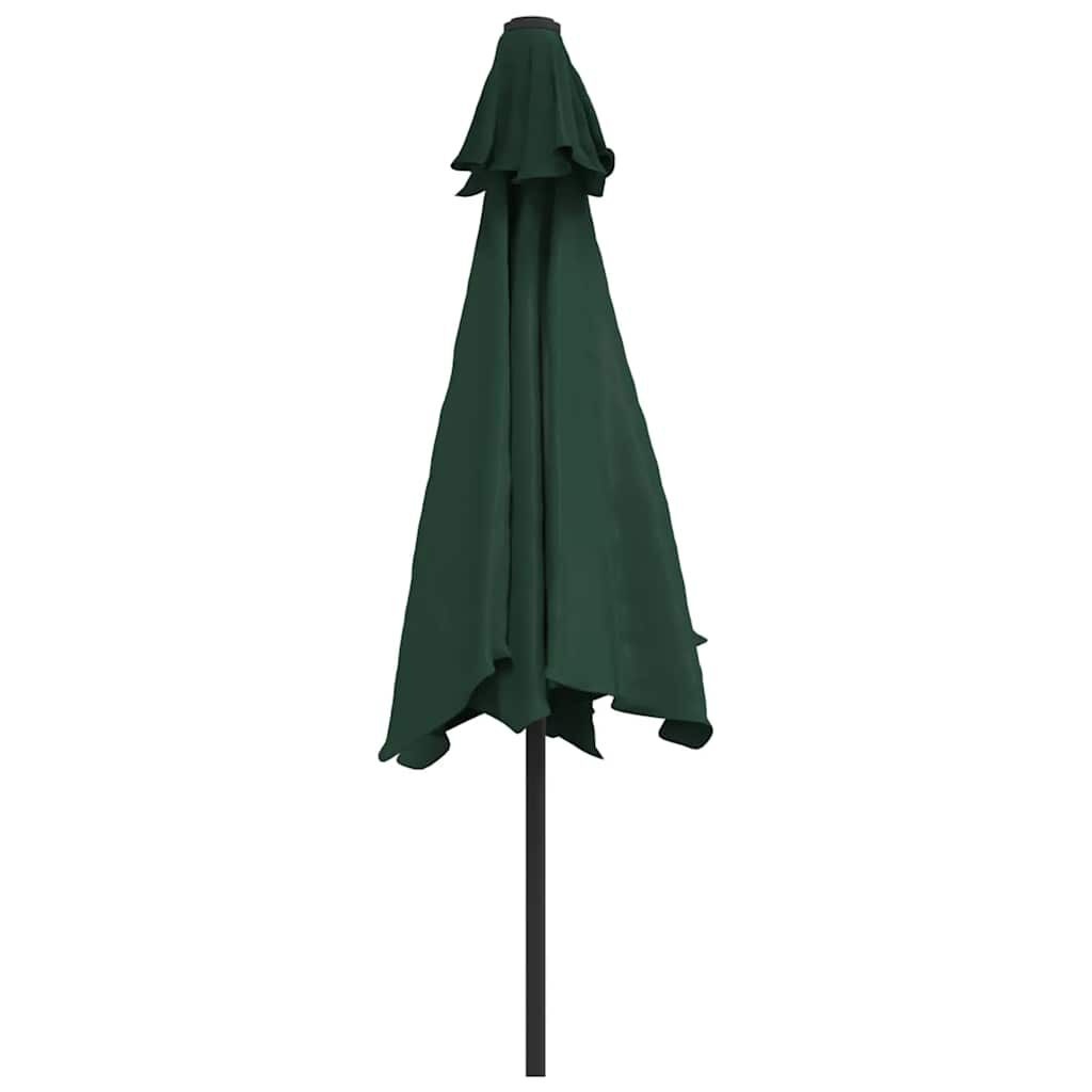 Parasol Groen 3m Stalen Paal - 34% Korting