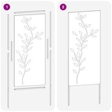 Roestig Tuindecoratie Paneel 50x140cm - Cortenstaal (34% Korting)