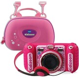 Vtech KidiZoom Duo DX Roze Kindercamera met Draagtas - 29% Korting!