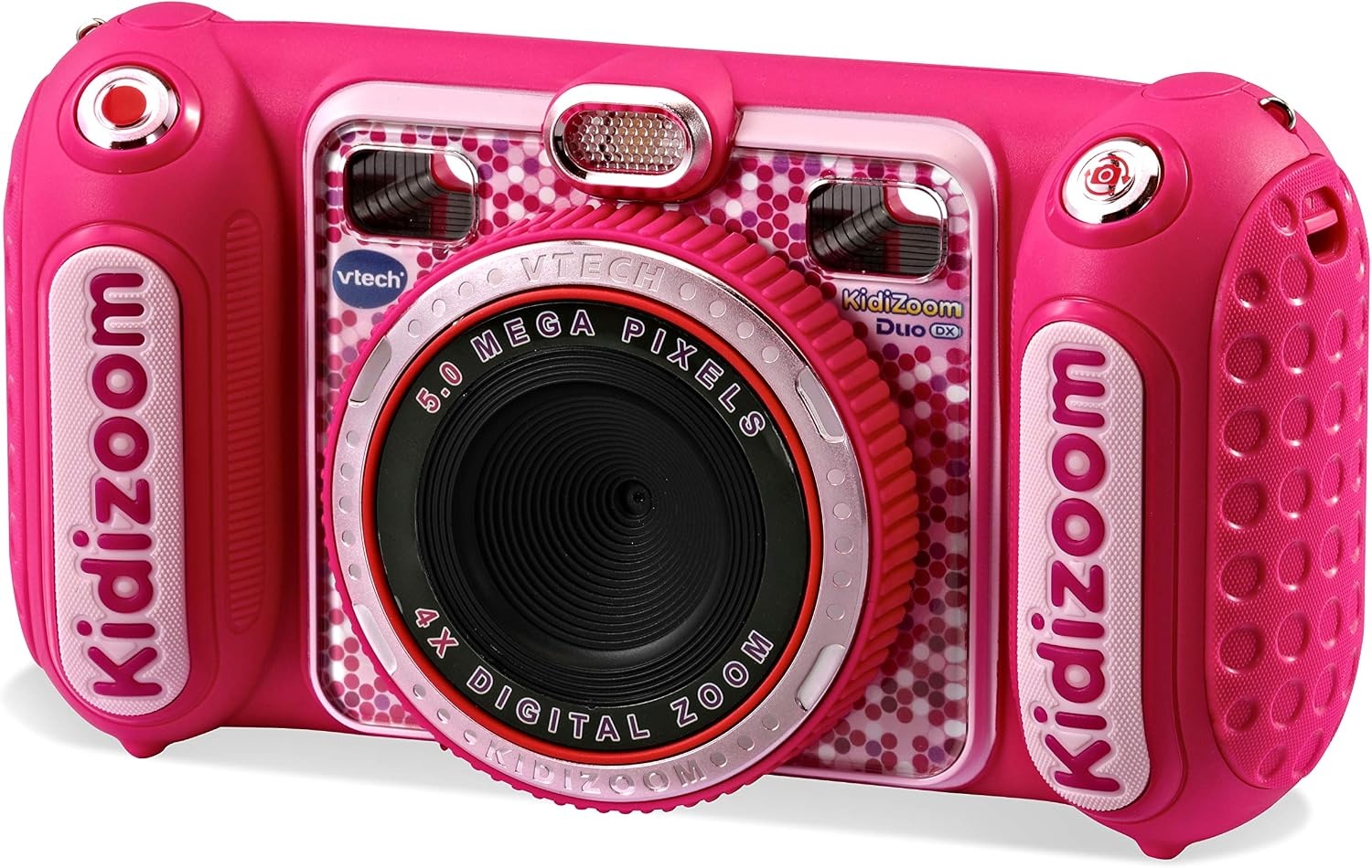 Vtech KidiZoom Duo DX Roze Kindercamera met Draagtas - 29% Korting!