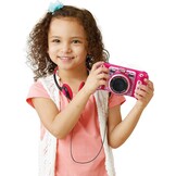 Vtech KidiZoom Duo DX Roze Kindercamera met Draagtas - 29% Korting!