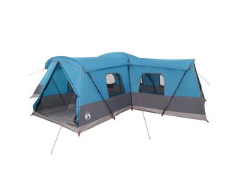 Ruime Familietent voor 16 Personen, Blauw (30% Korting)