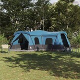 Ruime Familietent voor 16 Personen, Blauw (30% Korting)
