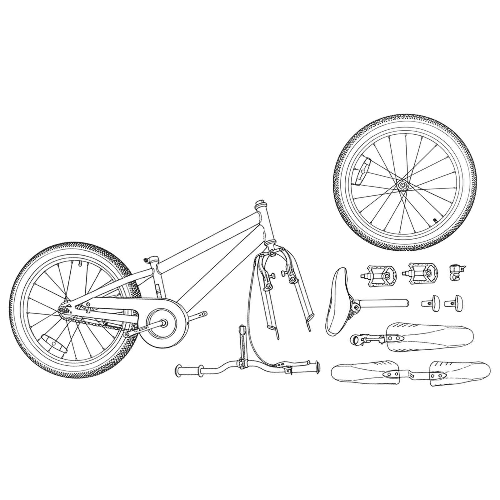 Kinderfiets 24" Donkerblauw - 6 Versnellingen | 8-12 Jaar | 55% Korting
