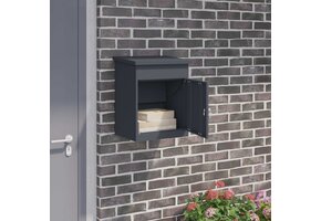 Pakket inwerp box Staal Antraciet - 34% Korting!