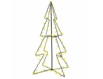 Kegelkerstboom met 160 LED's, Buiten/Binnen, 78x120 cm (86% Korting)