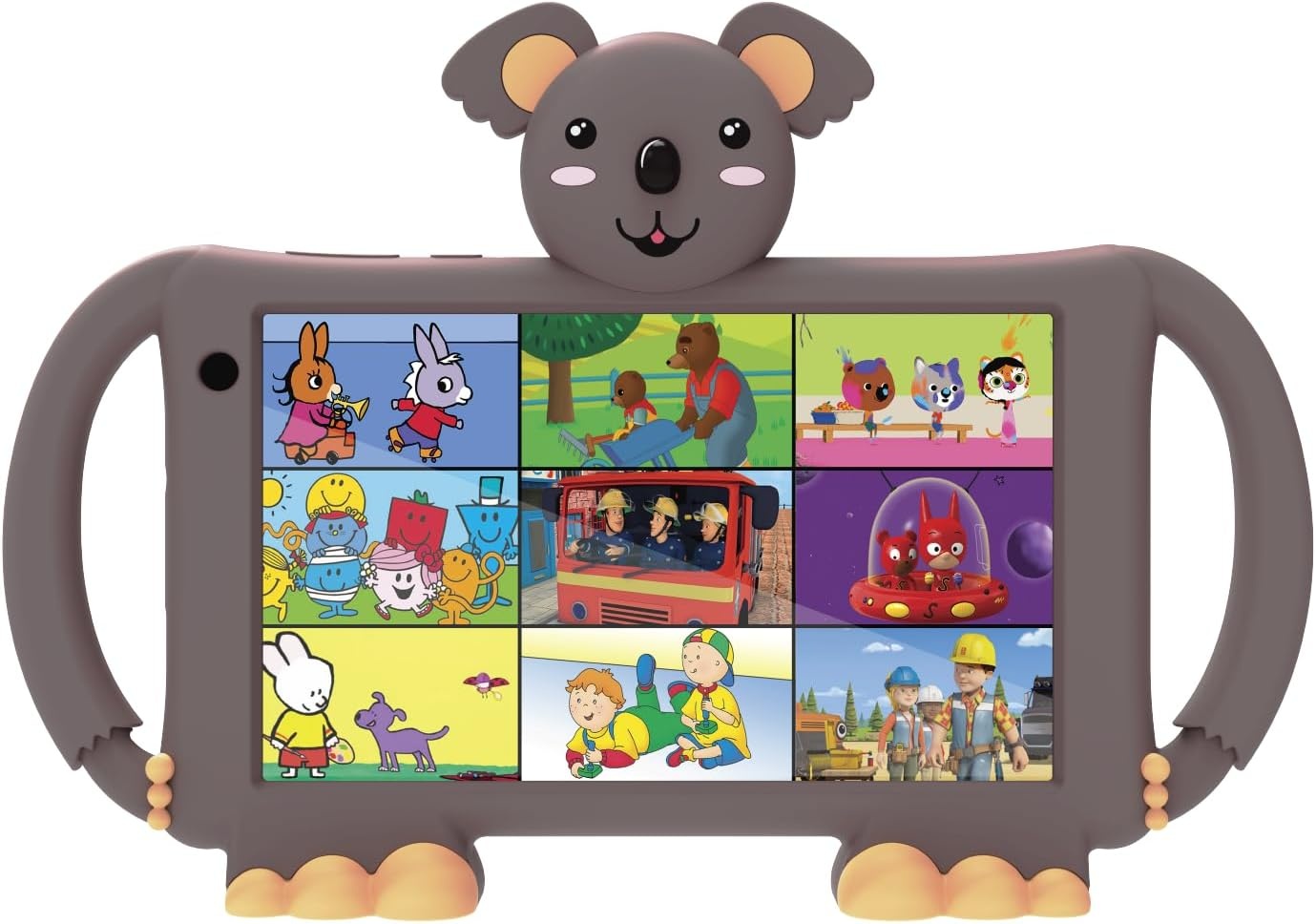 Logicom - Leertablet met touchscreen voor kinderen - LOGIKIDS 7-7" scherm - Kinderen van 3 tot 8 jaar - Batterij 3000 mAh - Android 13-2 GB RAM - Zwart
