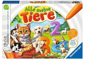 Tiptoi Spel Al Mijn Dieren: Leer Cijfers 1-10, 45% Korting