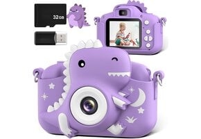 Digitale Kinder Camera: 20MP, 1080P Video, 32GB - 33% Korting