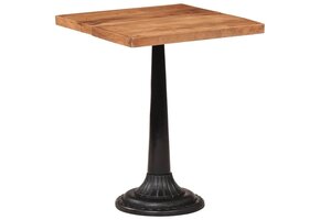 Bistrotafel Massief Acaciahout - 60x60x76 cm (70% Korting)