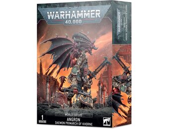 Games Workshop Warhammer 40k - Space Marine by Chaos World Eaters Angron, Primarque Demon of Khorne