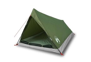 VidaXL Tent 2-persoons Waterdicht Olijfgroen - 34% Korting!