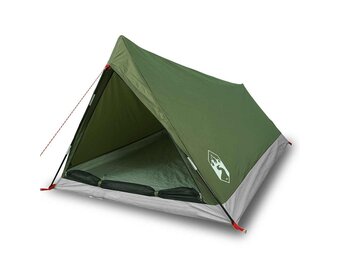 vidaXL Tent 2-persoons waterdicht olijfgroen