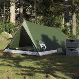 vidaXL Tent 2-persoons waterdicht olijfgroen