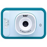 Kindercamera 40 MP & video 1080p – licht 80 g, display 6 cm, zoom X8, filters – zonder games, siliconen beschermhoes, 16 GB SD-kaart, USB-C – vanaf 4 jaar