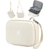 K&F CONCEPT Digitale cameratas, waterdichte en beschermende kleine cameratas, lichtgewicht cameratas met 2 draagmanieren (roze)