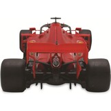 JAMARA 403007 Ferrari SF 1000 1:16, 2,4 GHz bouwpakket-onderdelen worden geplaatst, geen gereedschap of lijm nodig, detailgetrouw interieur, deuren handmatig openen, rood