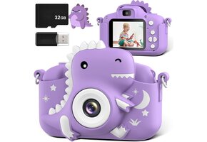 Digitale Kinder Camera: 20MP Foto, 1080P HD Video, 32GB SD-kaart