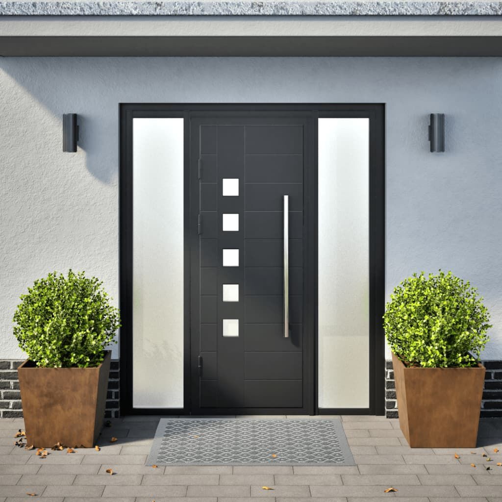 vidaXL Plantenbakken 2 st 50x50x50 cm weervast staal
