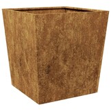 vidaXL Plantenbakken 2 st 50x50x50 cm weervast staal