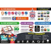 Lisciani Mio Tab 7 inch Smart Kid 2022, kinderen 3-8 jaar, geheugen 16 GB, autonome, sensorische vaardigheden, hand-oogcoördinatie, meerkleurig, 97012