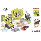 Smoby - Elektronische supermarktkassa XL - Speelkassa met rekenmachinefunctie - Licht- en geluid - Talrijke accessoires - Vanaf 3 jaar