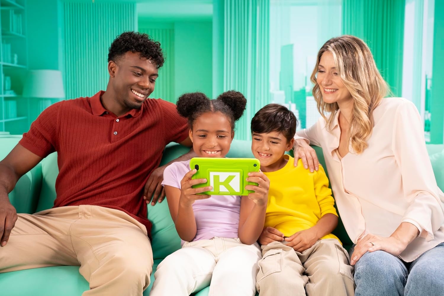 Kurio - De Gulli Motion Edition 32GB Tablet voor kinderen - Android 15 - Personaliseerbaar ouderlijk toezicht en veilige browser - Meer dan 2 uur Gulli video's + 10 exclusieve games inbegrepen