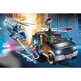 Playmobil CiTy Action politiehelikopter: vervolging van het vluchtvoertuig - 70575,veelkleurig