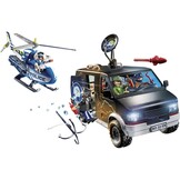 Playmobil CiTy Action politiehelikopter: vervolging van het vluchtvoertuig - 70575,veelkleurig