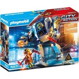 Playmobil CiTy Action politiehelikopter: vervolging van het vluchtvoertuig - 70575,veelkleurig