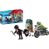 Playmobil CiTy Action politiehelikopter: vervolging van het vluchtvoertuig - 70575,veelkleurig