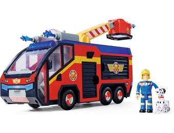 Brandweerman Sam Jupiter Brandweerauto Rood 32 cm