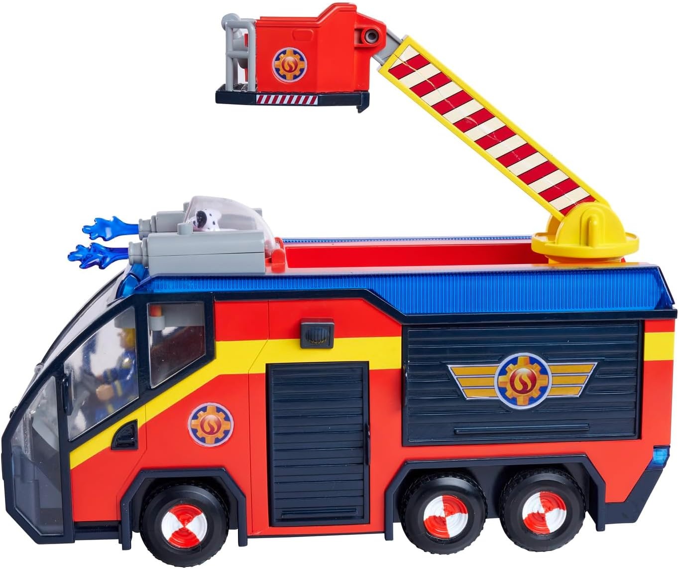 Brandweerman Sam Jupiter Brandweerauto Rood 32 cm