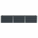 vidaXL Plantenbak Antraciet 240 x 80 x 45 cm Staal